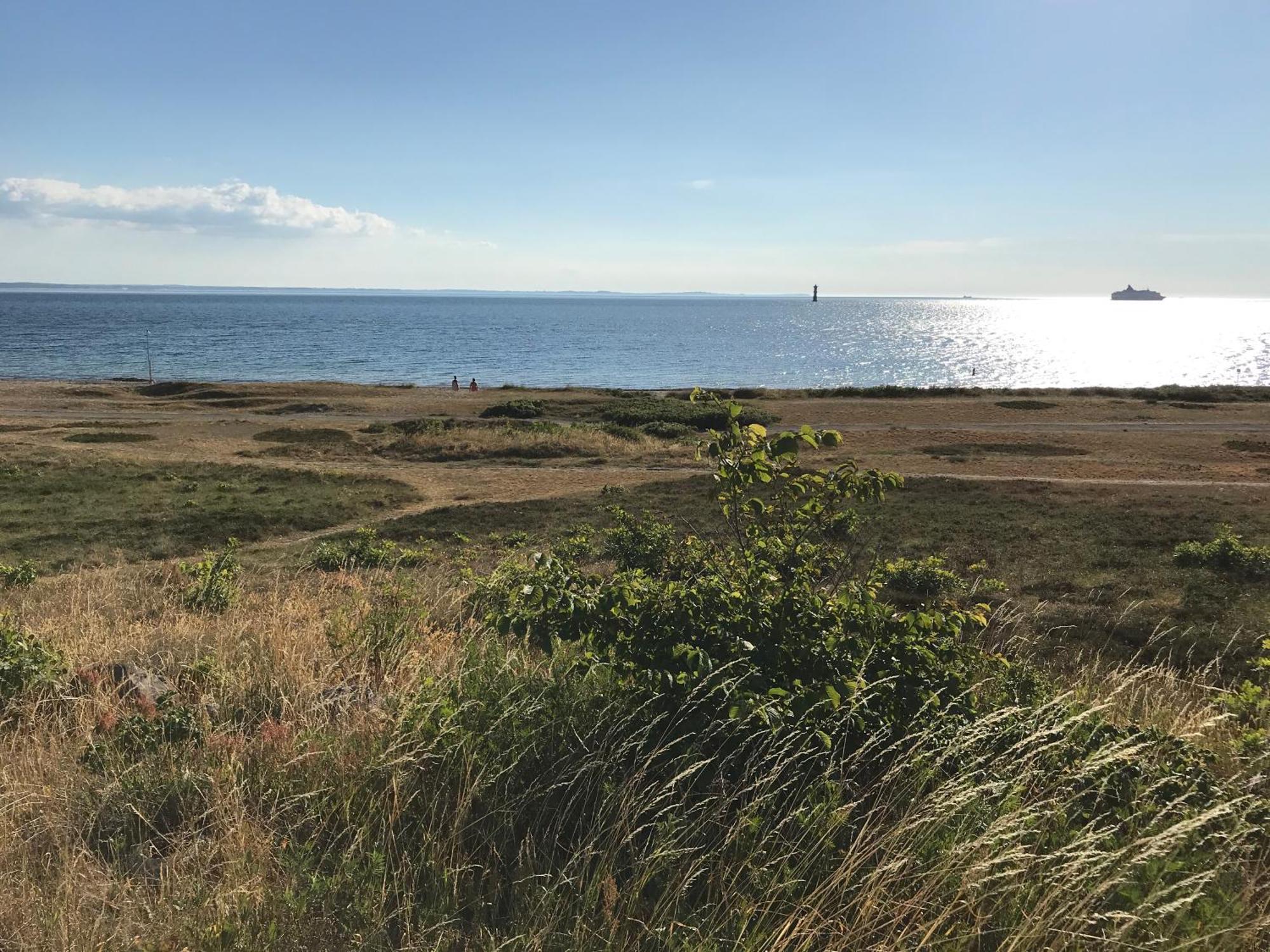 Beach Camp Hoganas Bagian luar foto